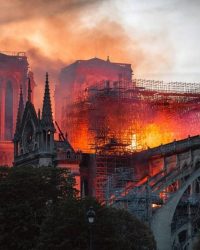 Notre-Dame on Fire